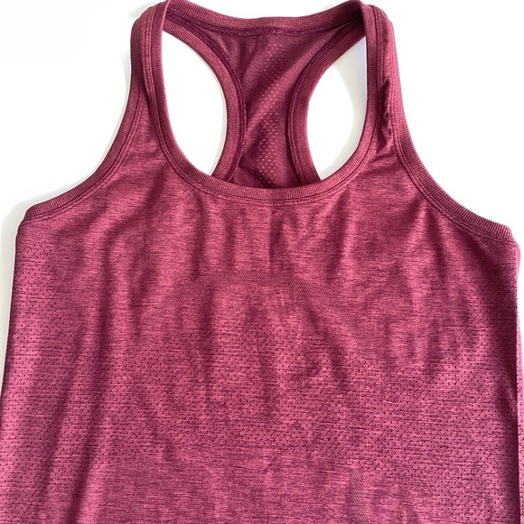 Lululemon Swiftly Tech Racerback Tank Garnet Size 8 - Picture 6 of 6